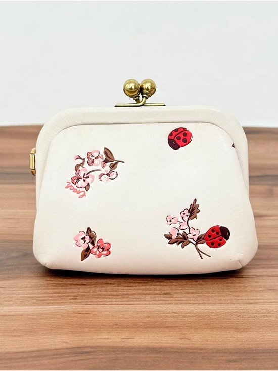 Coach Handbags - Coach Kisslock Wallet Coin Case Japan Limited